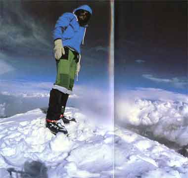 
Reinhold Messner On Nanga Parbat Summit August 9, 1978 - Solo: Nanga Parbat book 
